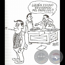 MAS PARAGUAYO QUE LA MANDIOCA - Ilustración de Fiorello Botti - Año 2007 